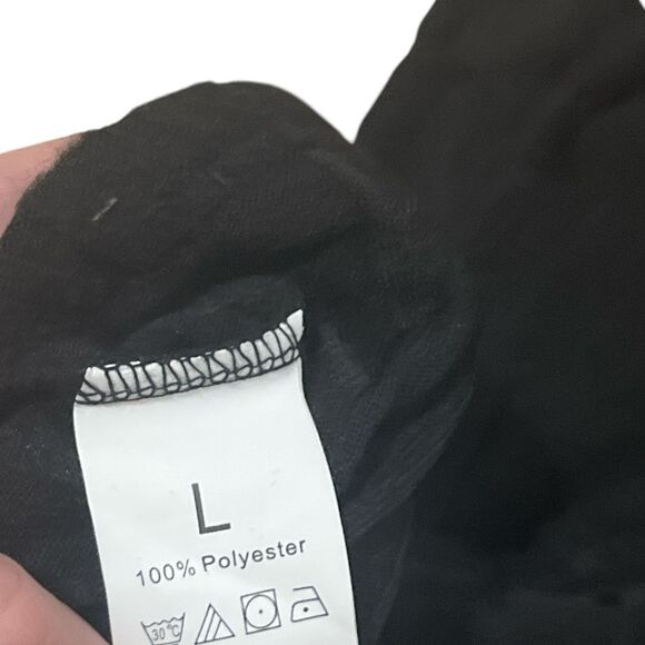 Women’s Black Ribbed Tank Top - Picture 3 of 3